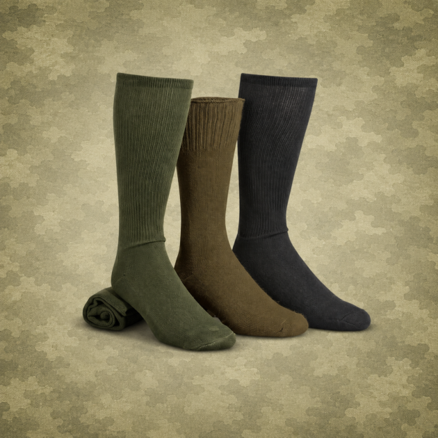 Military Woolen Socks for Tactical & Daily Comfort